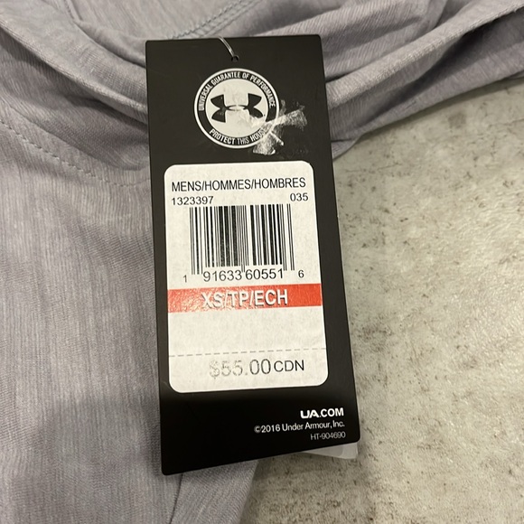 Under Armour Hoodie T-Shirt Men’s Size XS - Picture 4 of 6